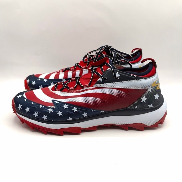 Boombah Squadron Turf
BM19052 Baseball Softball
Cleats USA Flag Stars Stripes main image 6